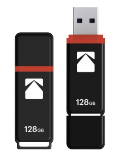 Classic K102 unidad flash USB 128 GB USB tipo A 2.0 Negro, Rojo