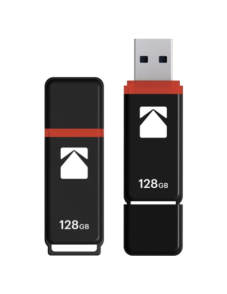 Classic K102 unidad flash USB 128 GB USB tipo A 2.0 Negro, Rojo