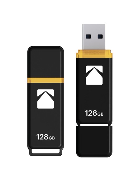 Classic K103 unidad flash USB 128 GB USB tipo A 3.2 Gen 1 (3.1 Gen 1) Negro, Amarillo