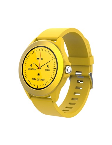 CW-300 3,05 cm (1.2") IPS 43 mm Digital 228 x 228 Pixeles Pantalla táctil Amarillo