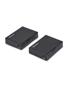 Juego Extensor de Ethernet VDSL2 por Cable de Par Sencillo - Hasta 1km - Alargador de Red Ethernet LAN por Cable RJ11/CAT5e/6 - 