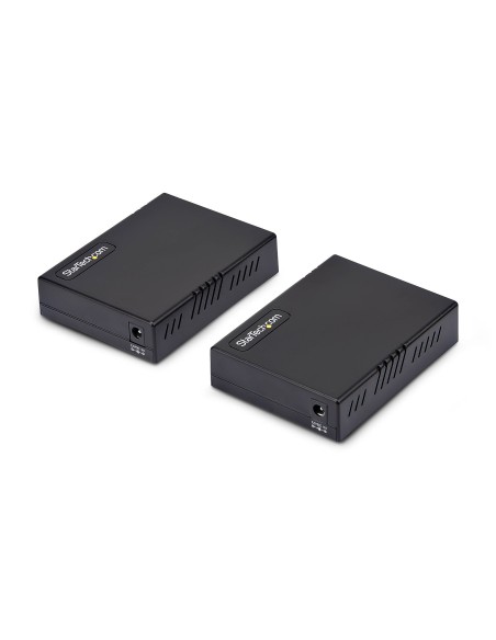 Juego Extensor de Ethernet VDSL2 por Cable de Par Sencillo - Hasta 1km - Alargador de Red Ethernet LAN por Cable RJ11/CAT5e/6 - 