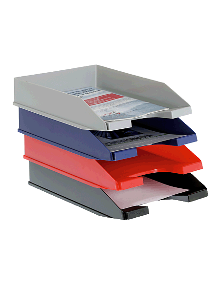 ARC BANDEJA APILABLE LISO GRIS 740