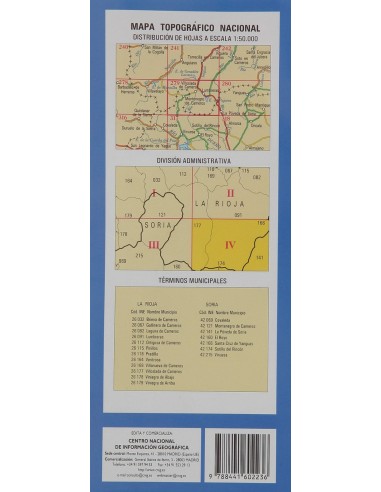 MTN 25 Hoja 279 IV Lomos de Orios