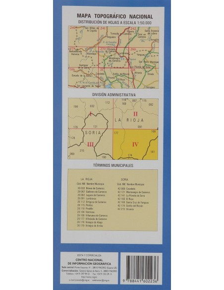 MTN 25 Hoja 279 IV Lomos de Orios