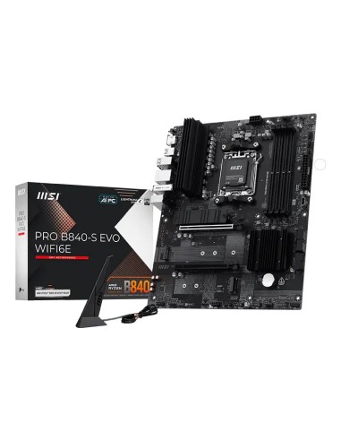 Pro B840-S EVO WIFI6E AMD B840 Zócalo AM5 ATX