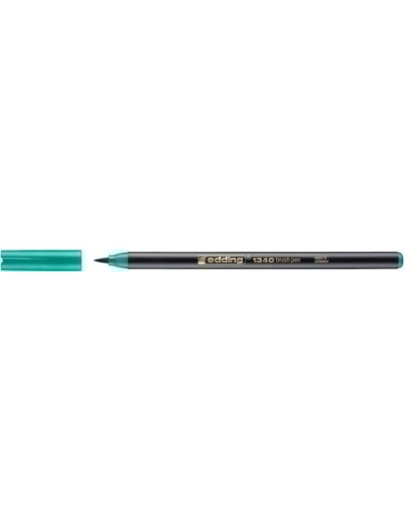 ROTUL.EDDING 1340 BRUSHPEN VERDE - Pack de 10 unidades