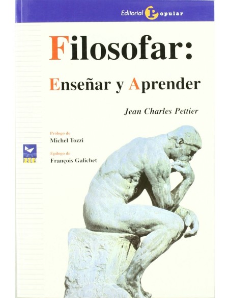 Filosofar ensenar y aprender