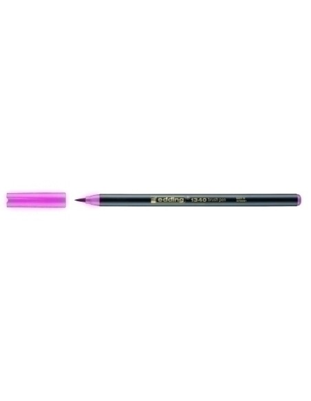ROTUL.EDDING 1340 BRUSHPEN ROSA - Pack de 10 unidades