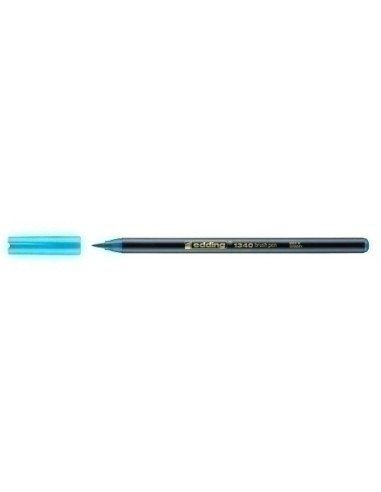ROTUL.EDDING 1340 BRUSHPEN AZ.CLARO - Pack de 10 unidades
