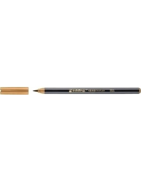 ROTUL.EDDING 1340 BRUSHPEN OCRE - Pack de 10 unidades