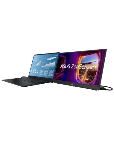 ZenScreen MB17AHG pantalla para PC 43,9 cm (17.3") 1920 x 1080 Pixeles Full HD Negro