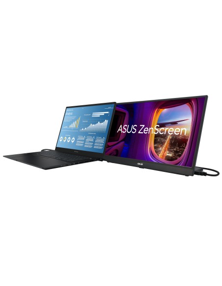 ZenScreen MB17AHG pantalla para PC 43,9 cm (17.3") 1920 x 1080 Pixeles Full HD Negro