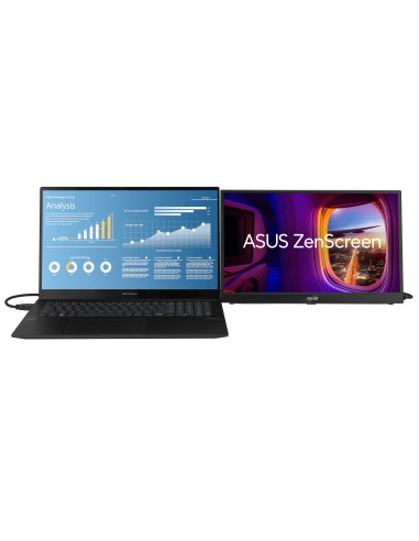 ZenScreen MB17AHG pantalla para PC 43,9 cm (17.3") 1920 x 1080 Pixeles Full HD Negro
