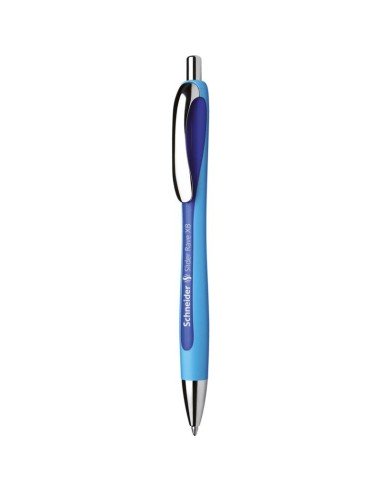 Slider Rave XB Azul Bolígrafo de punta retráctil con pulsador Extra-grueso