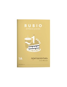 CUADERNO RUBIO A5 OPERAC.y PROBLEMAS  1A - Pack de 10 unidades