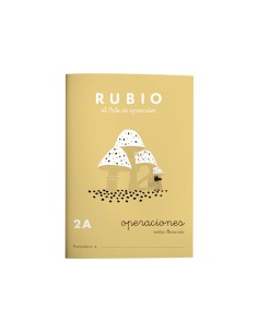 CUADERNO RUBIO A5 OPERAC.y PROBLEMAS  2A - Pack de 10 unidades