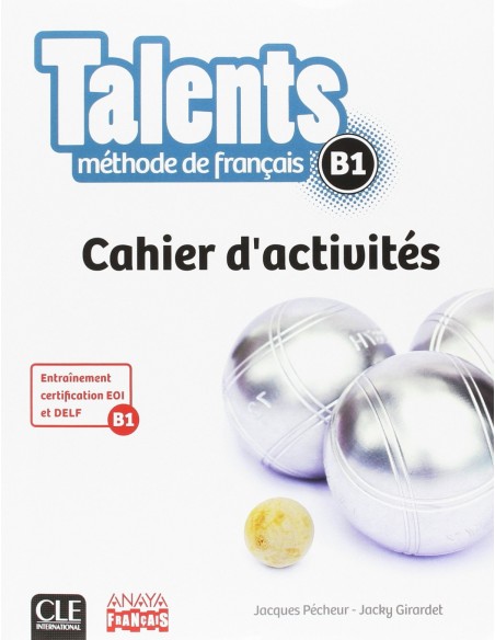 TALENTS CAHIER D ACTIVITES B1