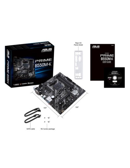 PRIME B550M-K AMD B550 Zócalo AM4 micro ATX