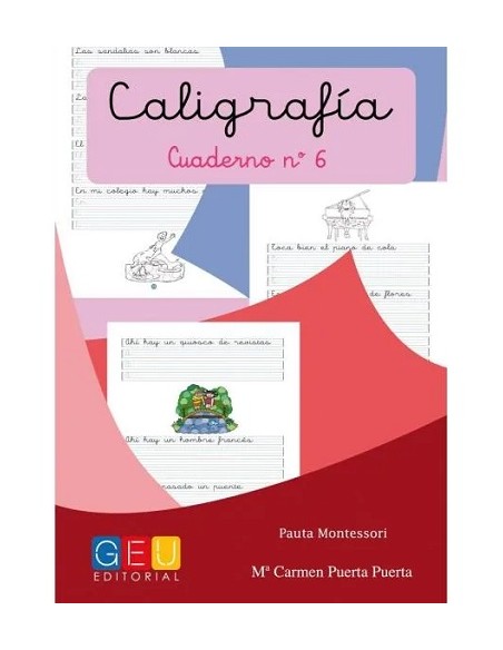Caligrafia pauta montessori
