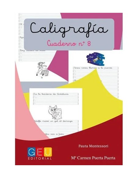 Caligrafia pauta montessori