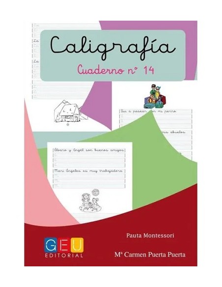 Caligrafia pauta montessori