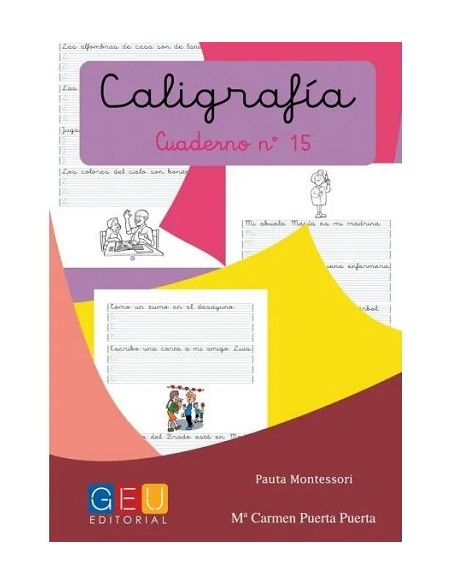 Caligrafia pauta montessori