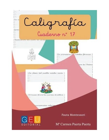 Caligrafia pauta montessori