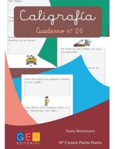 Caligrafia pauta montessori