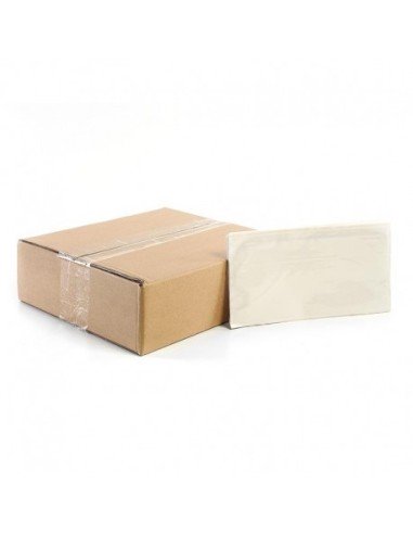 CAJA 1000 SOBRES ADHESIVOS PACK LIST 100% PAPEL 240X130 MM SIN IMPRESIÓN P856 F-P