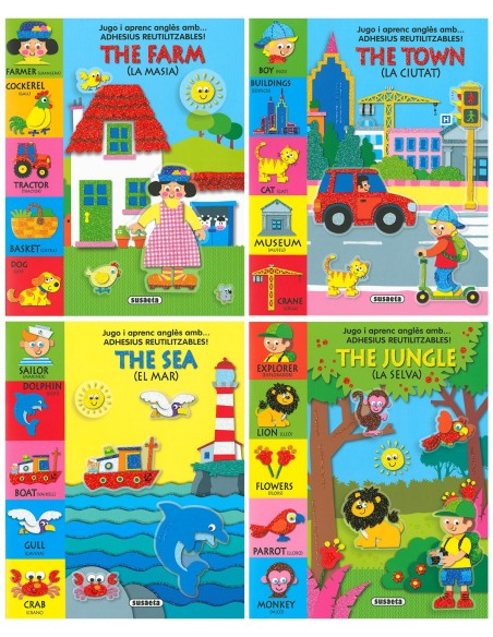 JUGO I APRENC ANGLES AMB ADHESIUS REUTILITZABLES