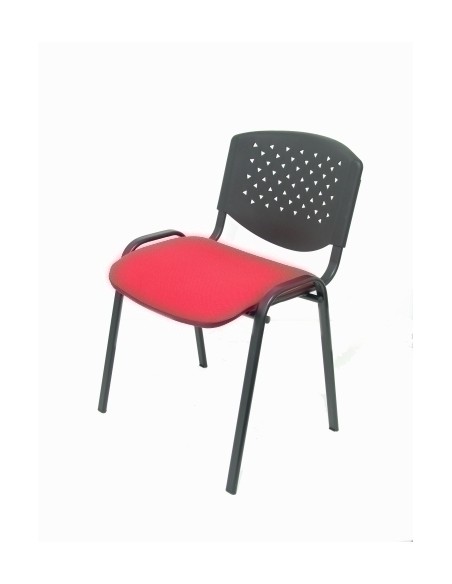 SILLA PIQUERAS PETROLA CONF.ROJO P/4