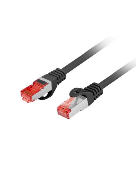PCF6-10CU-0025-BK cable de red Negro 0,25 m Cat6 F/UTP (FTP)