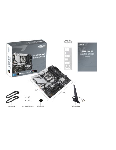 PRIME B760M-A WIFI D4 Intel B760 LGA 1700 micro ATX