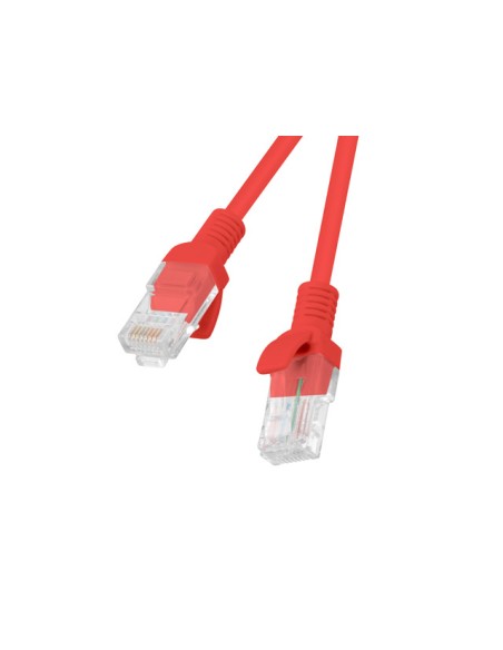 PCU6-10CC-0100-R cable de red Rojo 1 m Cat6 U/UTP (UTP)