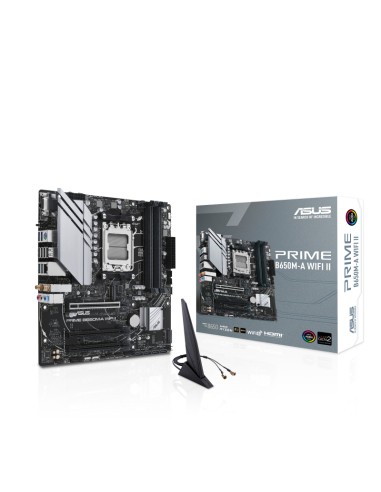 PRIME B650M-A WIFI II AMD B650 Zócalo AM5 micro ATX
