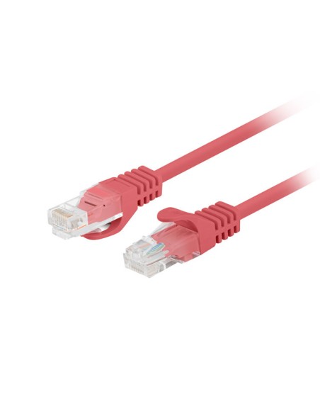 PCU6-20CC-0100-R cable de red Rojo 1 m Cat6 U/UTP (UTP)