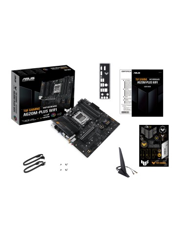TUF GAMING A620M-PLUS WIFI AMD A620 Zócalo AM5 micro ATX