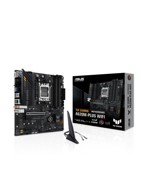 TUF GAMING A620M-PLUS WIFI AMD A620 Zócalo AM5 micro ATX