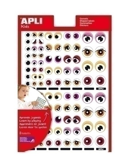 GOMETS APLI (13855) Bl.3h OJOS ROJOS - Pack de 1 unidades