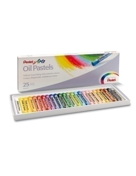 CERAS PENTEL OIL PASTEL ESTUCHE DE 25