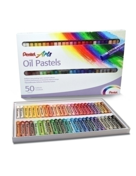CERAS PENTEL OIL PASTEL ESTUCHE DE 50