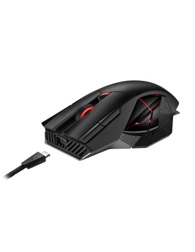 ROG Spatha X ratón mano derecha RF Wireless + USB Type-A Óptico 19000 DPI