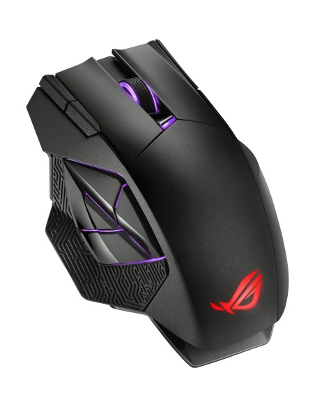 ROG Spatha X ratón mano derecha RF Wireless + USB Type-A Óptico 19000 DPI ROG Spatha X ratón mano derecha RF Wireless + USB Type-A Óptico 19000 DPI