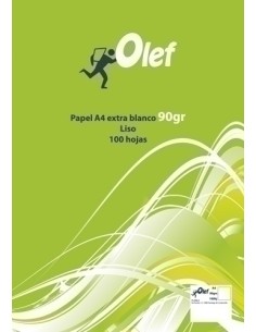 PAPEL A4 OLEF/PACSA  90g 100h LISO