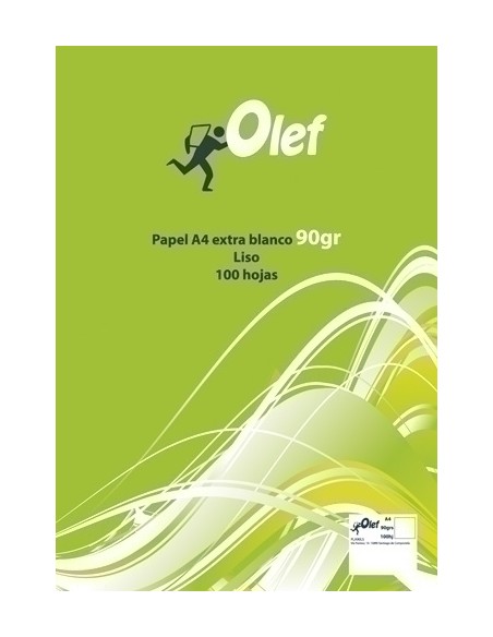 PAPEL A4 OLEF/PACSA  90g 100h LISO