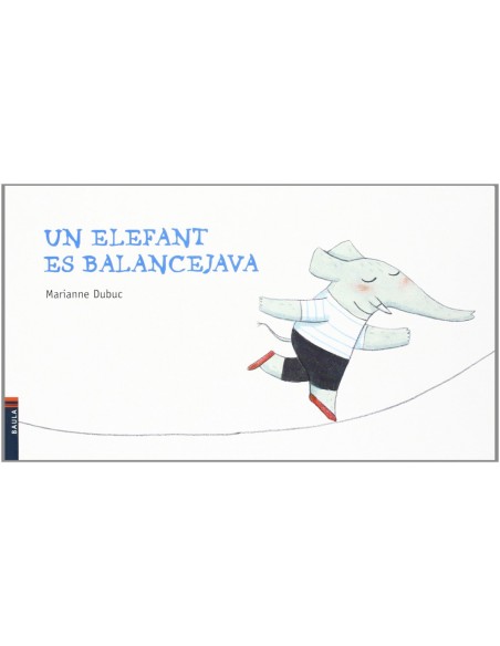 Un elefant es balancejava
