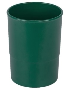 PORTA LAPICES PLASTICO REDONDO VERDE
