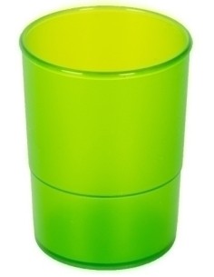 PORTA LAPICES PLASTICO REDONDO TR. KIWI