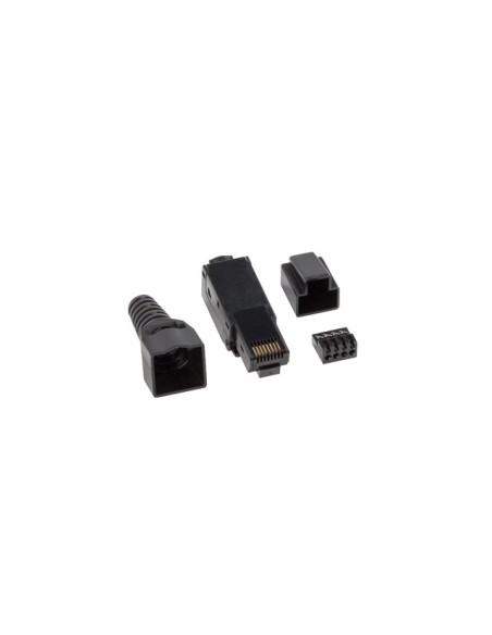 PLU-6000TL conector RJ-45 Negro PLU-6000TL conector RJ-45 Negro